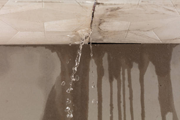 Professional Burst Pipe Cleanup technician working in Oologah, OK